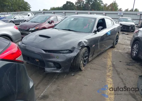 2017 Dodge Charger R/T Scat Pack Rwd из США, поврежденный, VIN 2C3CDXGJ9HH620995